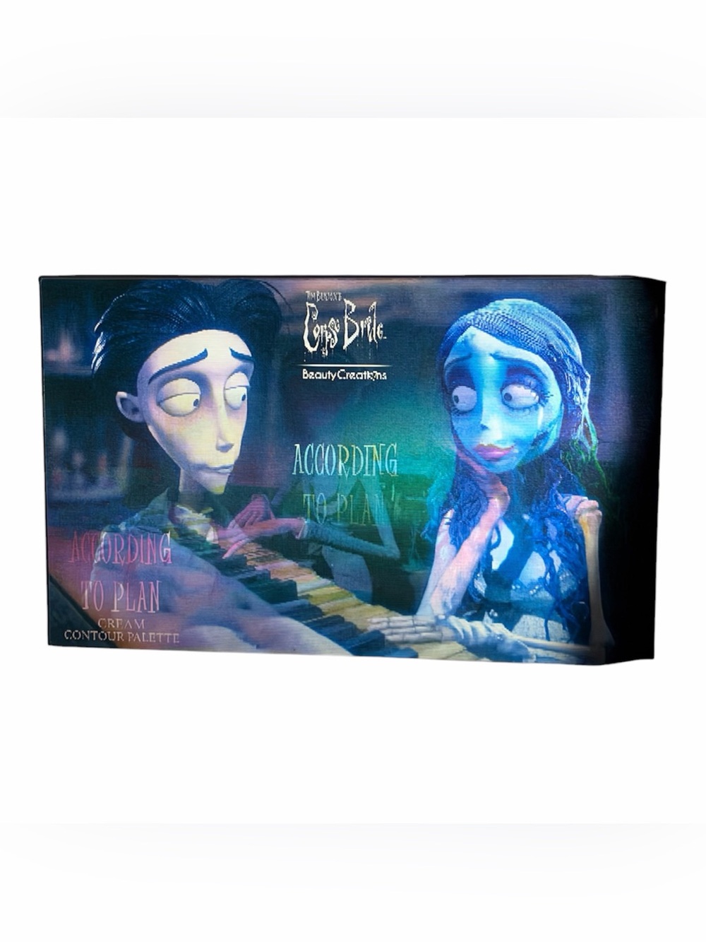 Tim Burton's Corpse Bride x Beauty Creations "According To Plan" Palette - NWT *